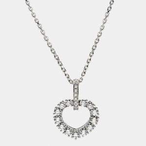 Chopard L'heure Du Diamant 18k White Gold Pendant Necklace
