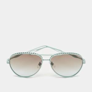 Pre Owned Chopard Blue Gradient SCHC86 0844  Aviators Sunglasses
