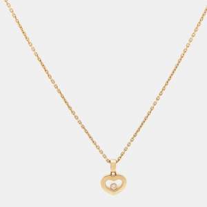 Chopard Happy Diamonds 18k Yellow Gold Necklace