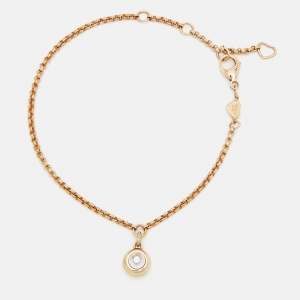 Chopard Happy Diamonds 18k Rose Gold Ankle Bracelet