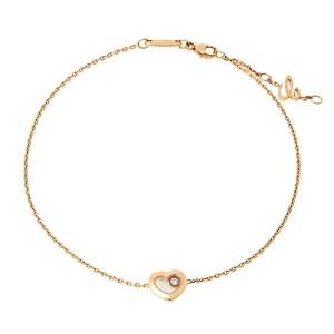 Chopard Happy Diamonds Icons 18K Rose Gold Diamond Bracelet