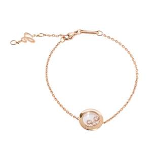 Chopard Happy Diamonds Icon 18K Rose Gold Bracelet