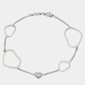 Chopard Happy Hearts Diamond 18k White Gold Bracelet