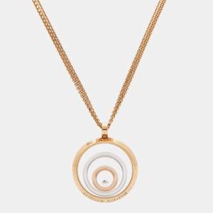 Chopard Happy Spirit 18k Two Tone Gold Necklace