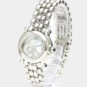 Chopard MOP Stainless Steel Happy Sport 27/8250-23 Quartz Women's Wristwatch 26 MM