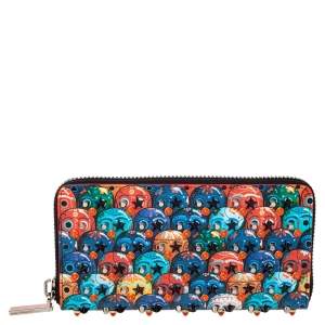 Christian Louboutin Multicolor Leather Panettone Wallet