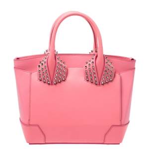 Christian Louboutin Pink Leather Small Eloise Satchel