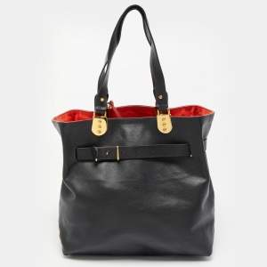 Christian Louboutin Black Leather Sybil Tote