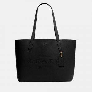 Coach Black - Leather - Cameron Tote Bag