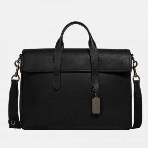 Coach Black - Leather - Portfolio Brief Bag