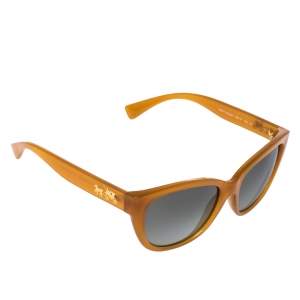 Coach Amber/Grey Gradient 546311 Cat Eye Sunglasses