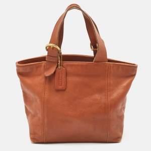 Coach Brown Leather Vintage Waverly Tote