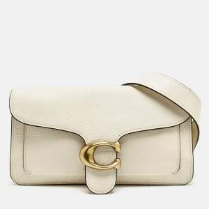 Coach Off White Leather Tabby 26 Shoulder Bag