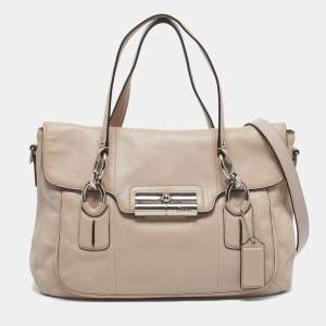 Coach Pink Leather Kristin Satchel