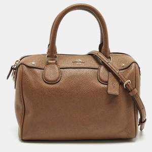 مملوكة مسبقًا Coach Bennett Mini Brown Leather Satchel