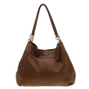 Coach Tan Leather Lexy Tote