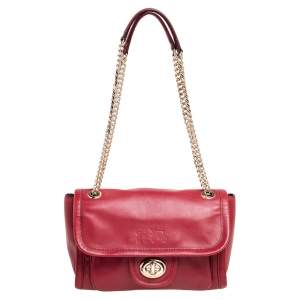 Coach Red Leather Ranger Shoulder Bag