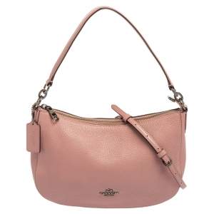 Coach Old Rose Pink Leather Chelsea Shoulder Bag