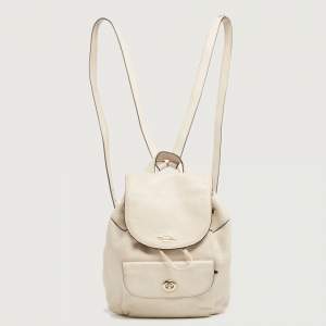Coach Off White Leather Mini Billie Backpack