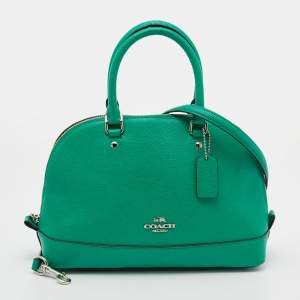 Coach Green Leather Sierra Satchel
