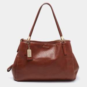 Coach Brown Leather Madison Kimberly Satchel