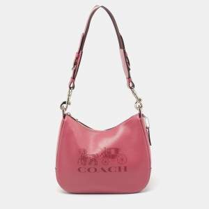 Coach Pink Leather Jes Hobo