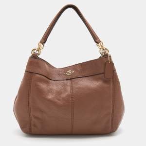 Coach Brown Leather Lexy Tote