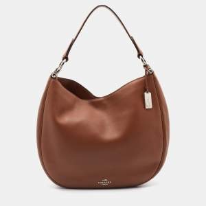 Coach Brown Leather Nomad Hobo