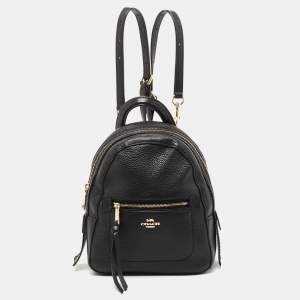 Coach Black Leather Andi Backpack