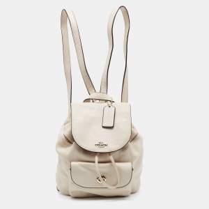 Coach Off White Leather Mini Billie Backpack