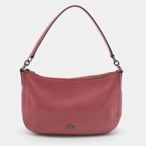 Coach Pink Leather Chelsea Hobo