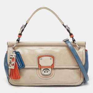 Coach Multicolor Leather 70th Anniversary Limited Edition Shoulder Bag