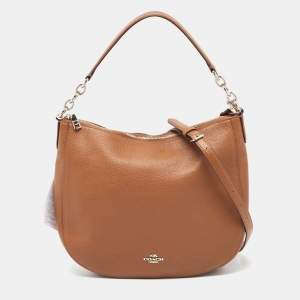 Coach Brown Leather Chelsea 32 Hobo