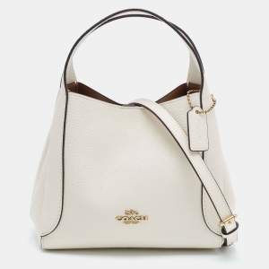 Coach Off White Leather Hadley Hobo