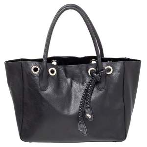 Cole Haan Black Leather Tote