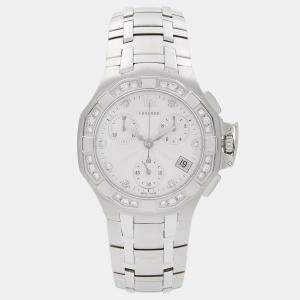 Concord Saratoga 310889 Quartz Diamond Silver Dial Stainless Steel Women's Wristwatch 33 mm