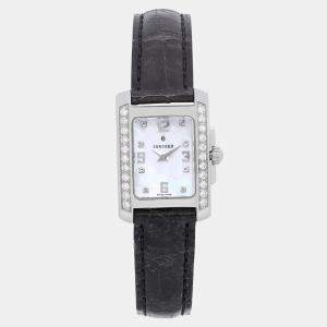 Concord Sportivo 14.25.662.1 Quartz MOP Diamond Dial Stainless Steel Women's Wristwatch 19 mm