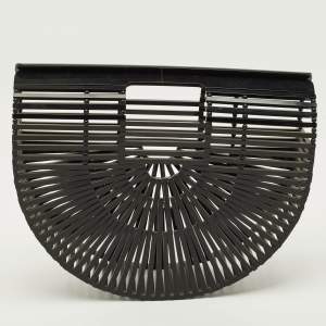 مملوكة مسبقًا Cult Gaia Ark Black Acrylic Clutch