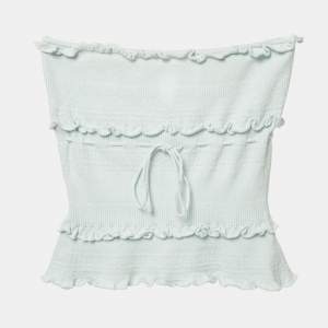 مملوكة مسبقًا Danielle Guizio Blue Knit Tube Top M