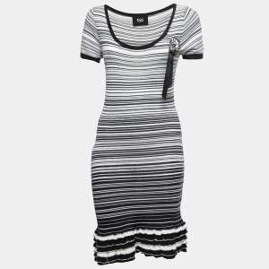 D&G Monochrome Knit Dress L