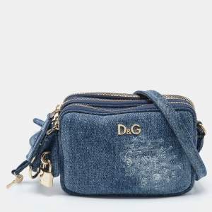 D&G Blue Denim Lily Crossbody Bag