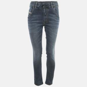 Diesel Blue Denim Elasticized Sweat Jeans M