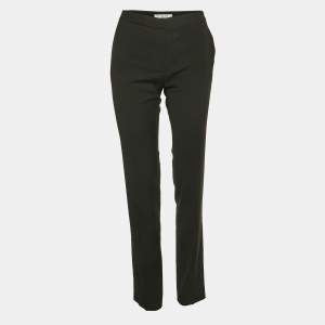 Christian Dior Black Wool Formal Trousers M