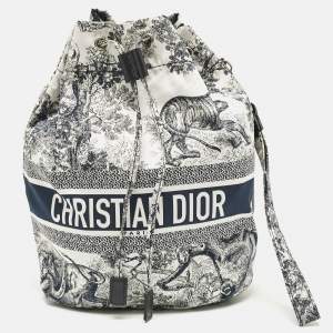 Dior Blue Nylon DiorTravel Pouch