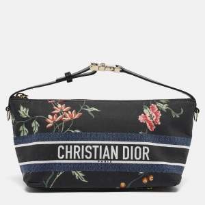Dior Multicolor Printed Fabric DiorTravel Nomad Pouch