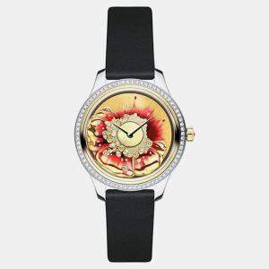 Dior MOP 18k Rose Gold Stainless Steel Grand Bal Cs153B2Ja001 Automatic Women's Wristwatch 36 mm