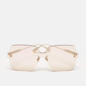 Dior Light Beige/Gold DiorColorQuake1Rimless Sunglasses