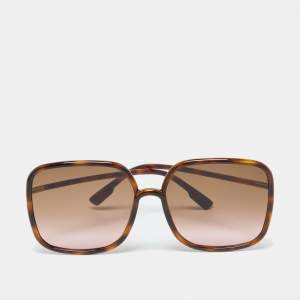 Dior Havana/Brown Pink Gradient DiorSoStellaire1 Square Sunglasses