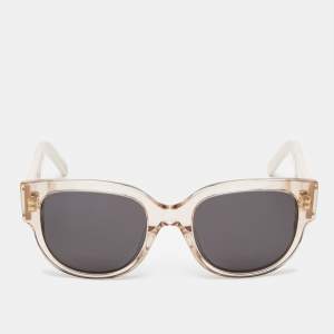 Dior Peach/Grey DG4442 Wildior Frame Square Sunglasses