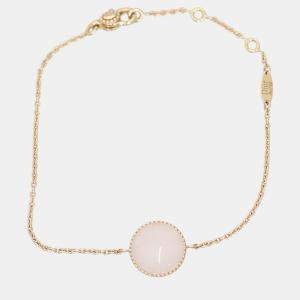 Dior 18K Rose Gold Diamond & Pink Opal Rose des Vents Bracelet